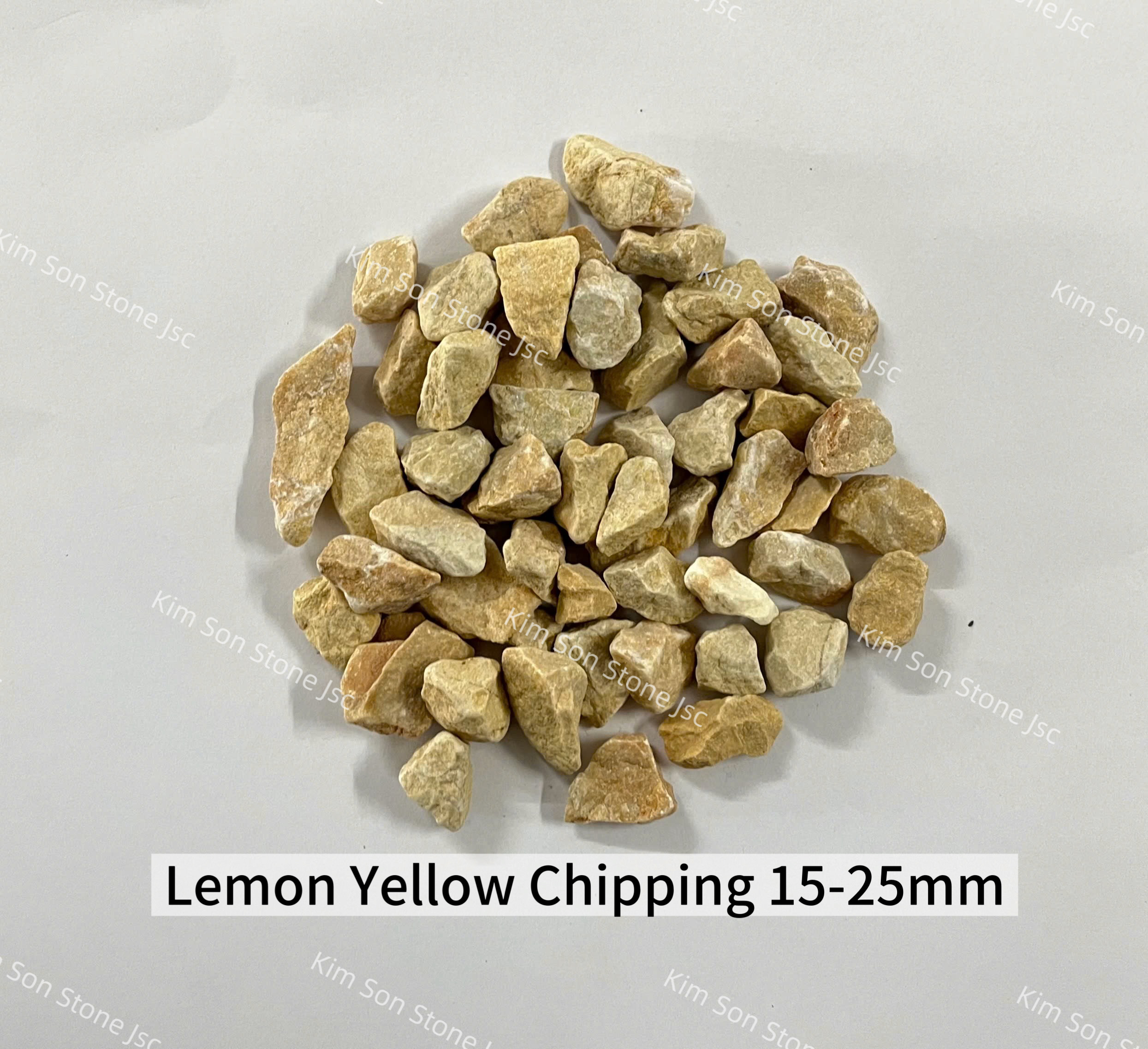 Lemon Yellow Chipping