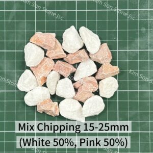 Mix Chiping White 50%, Pink 50%