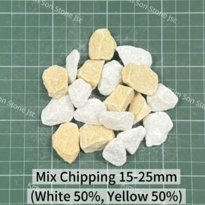 Mix Chiping White 50%, Yellow 50%